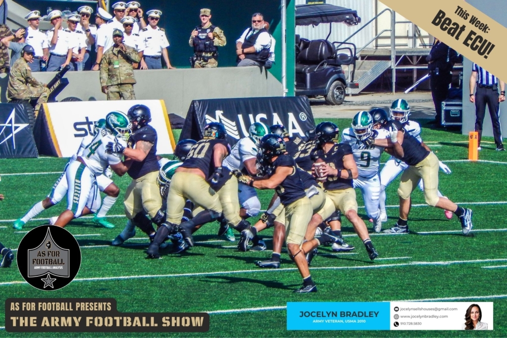 Your Army Black Knights now stand 6-0 heading into their toughest test of the season to date. They'll face an ECU Pirates team this week at Michie Stadium that's good in all the wrong ways and coming off a bye week.

In this episode: we discuss the MASSIVE win over UAB, ponder Army's place under the national spotlight. and wonder, 