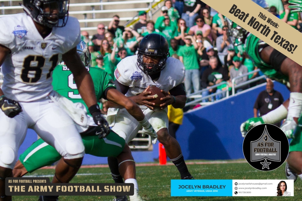 Army got a BIG win over Air Force this week. Now the Black Knights face what should be their toughest test of the season to date when they travel to Denton, Texas, to take on the Mean Green.

Will QB Bryson Daily be back? Will Army OC Cody Worley open up the offense if QB Dewayne Coleman plays instead? We dive deep and tell you everything you need to know ahead of Saturday's game.

Go Army! Beat North Texas!!!